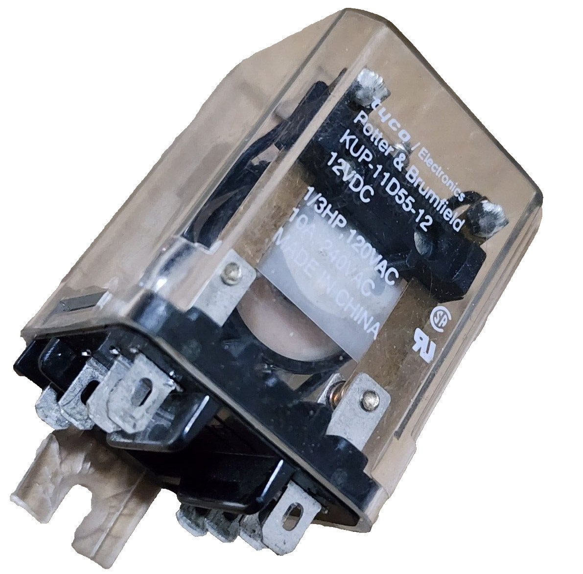TYCO Potter & Brumfield KUP-11D55-12 Relay KUP11D5512