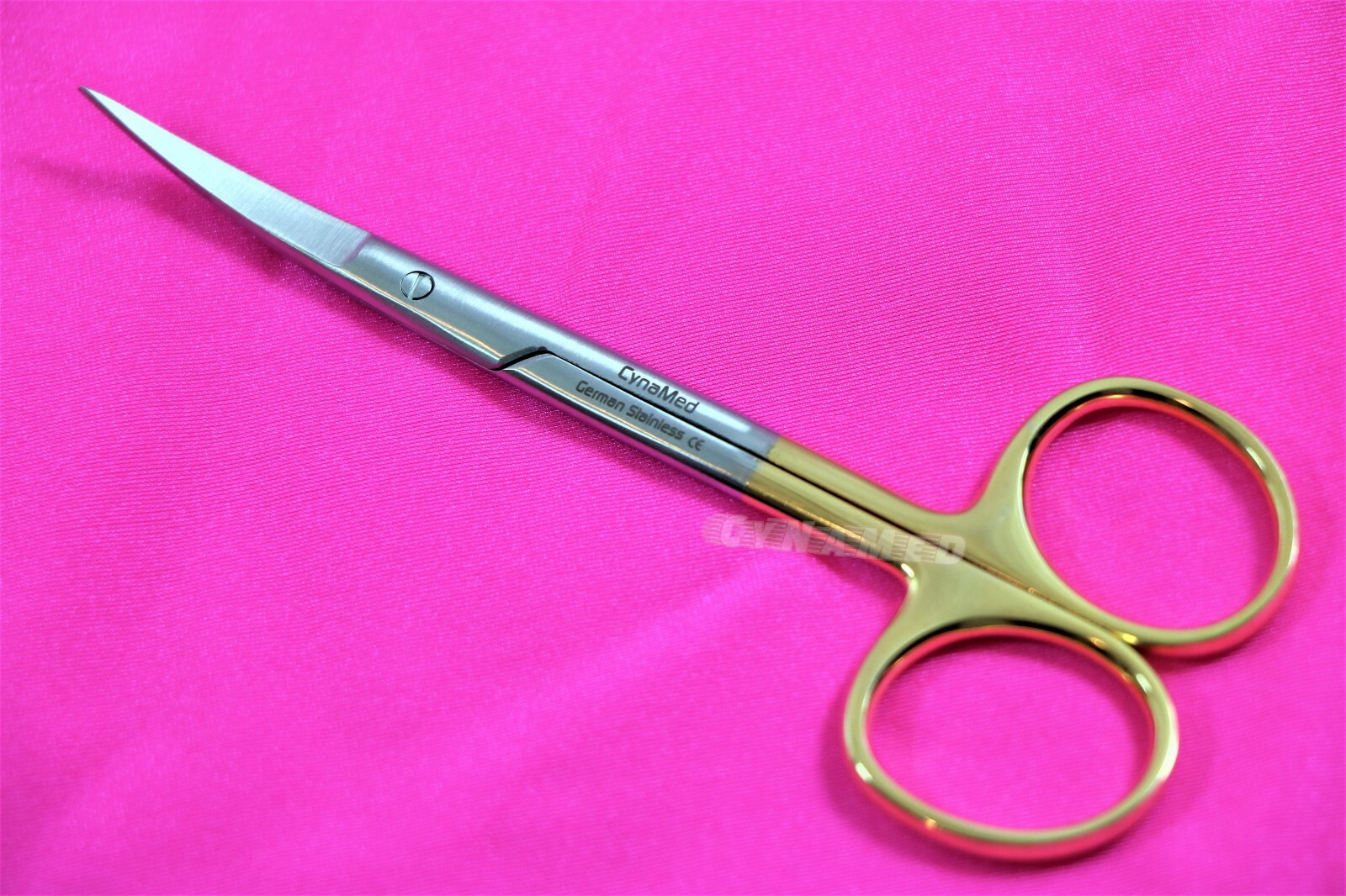 NEW 5 EA Premium GERMAN TC Iris Scissors 4.5″ Curved Surgical Dental Instruments