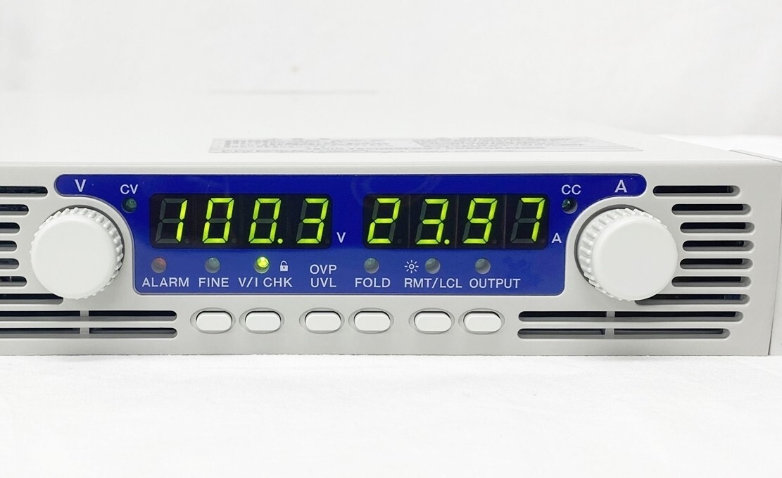 TEXIO PU100-24-S2VG 100V 24A 2400W DC power supply From JAPAN Used item
