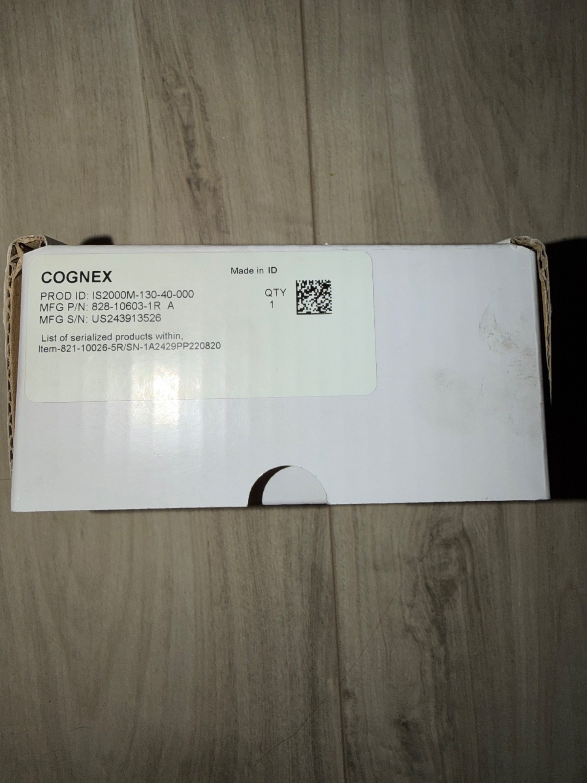 New – Open Box Cognex IS2000M-130-40-000 Vision Sensor