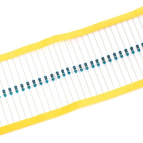 100pcs 1/4W 0.25W 22 Ohm Metal Film Fixed Resistor 0.01 1 Tolerance 22R MF