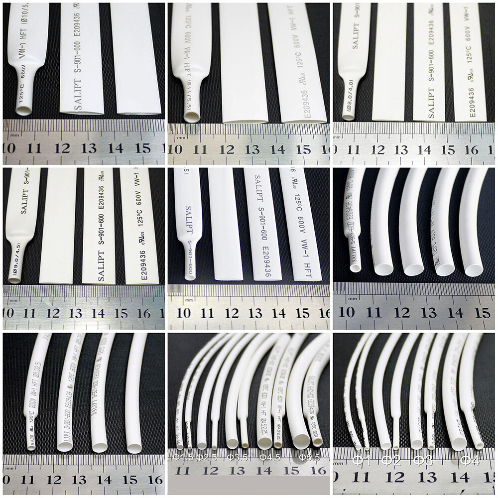 Dia 4mm – 40mm Adhesive/Glue Lined 4:1 Heat Shrink Tube Weatherproof Sleeving