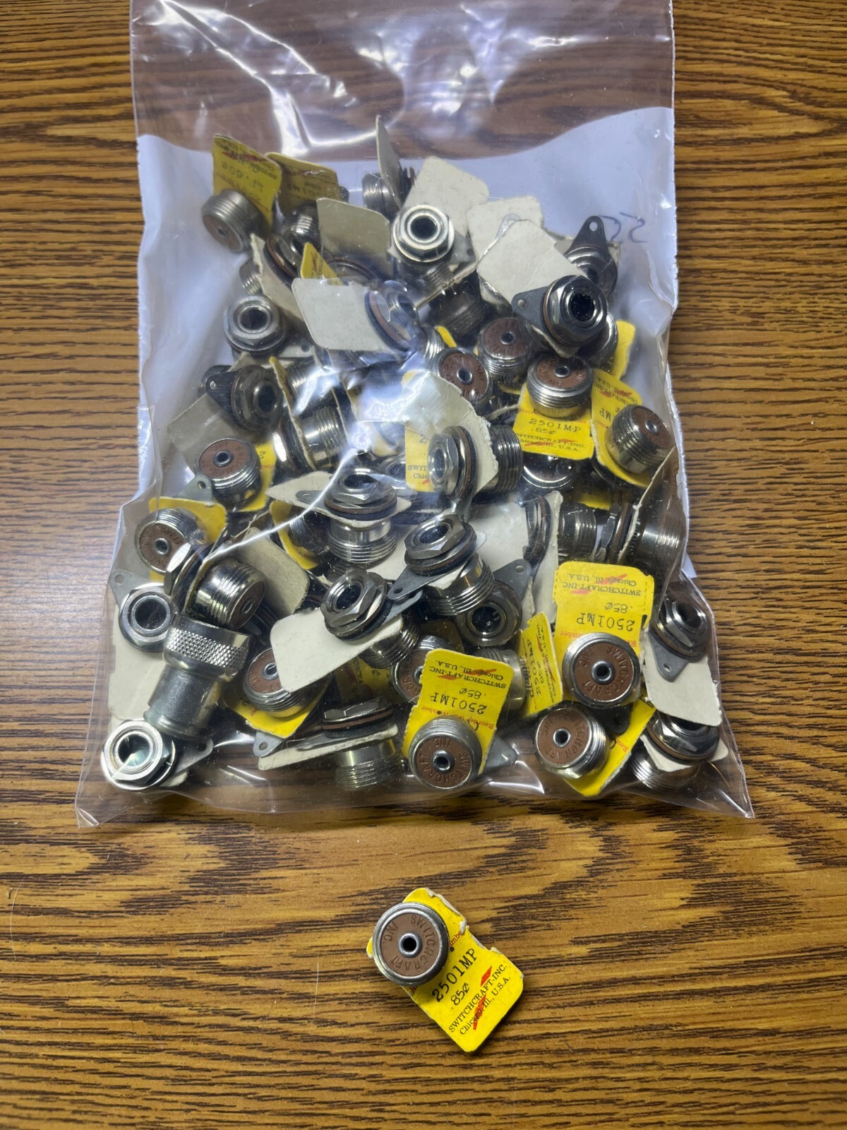 Switchcraft 2501MP Panel Mount Receptacle Connector,