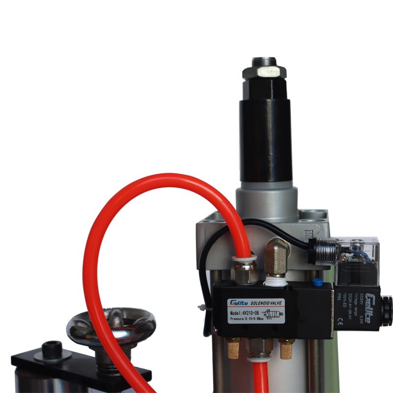 660Lb/300kg Pneumatic Punch Machine w/Display Controller &Foot Switch 110V New