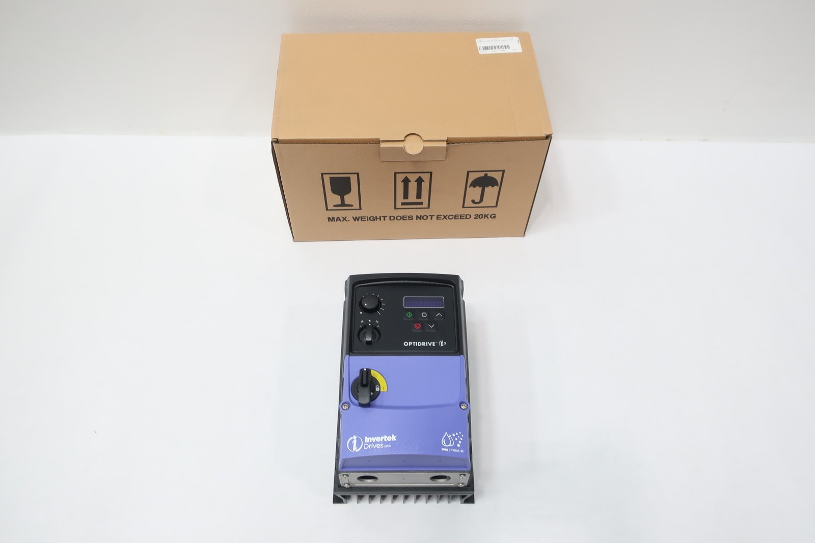 Invertek Drives ODE-3-120043-1F1B Optidrive E3 Vfd Drive 1hp 200-240v-ac 0-500hz