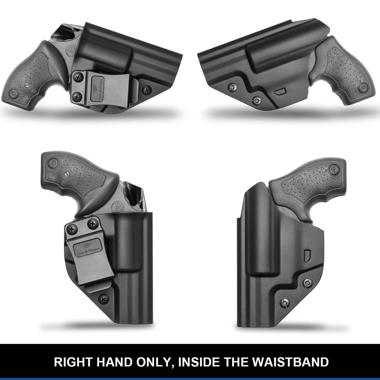 IWB Holster for Taurus 85 & S&W J-Frame Revolvers (637,642,638,43,442), Insid…