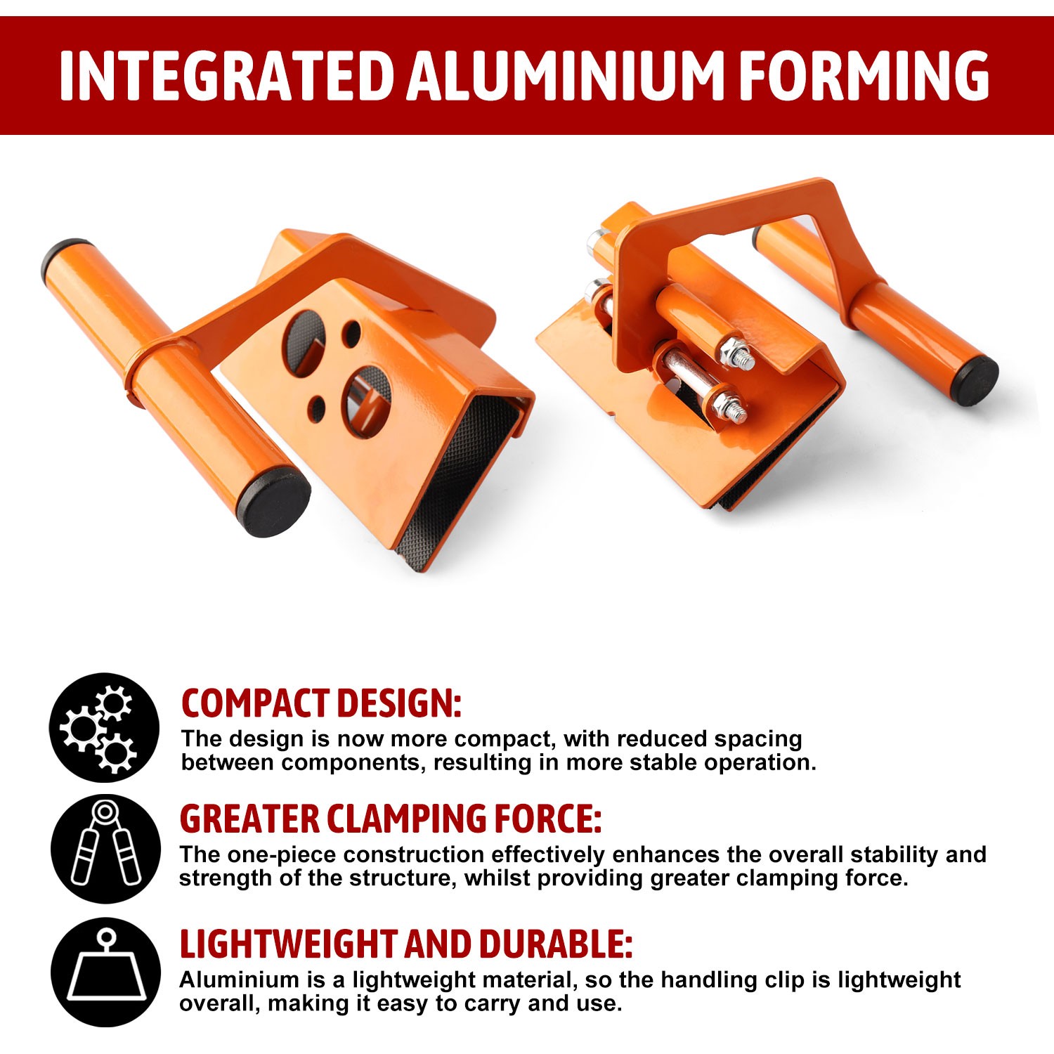 Heavy Duty Drywall Carrying Tool Metal Gripper/Clamps For Moving Panels