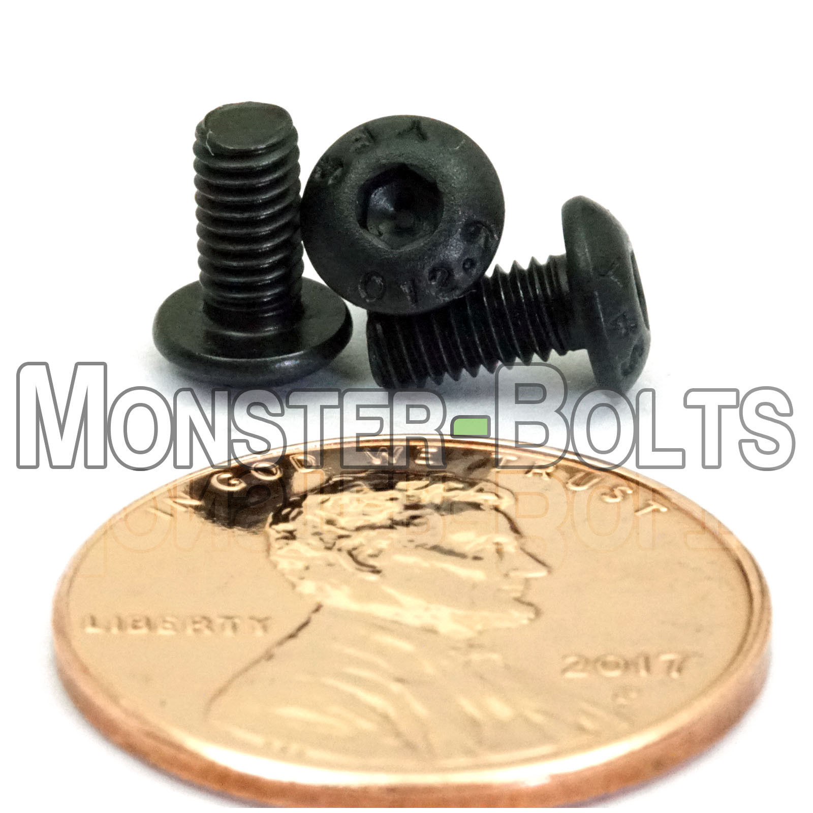 M3 x 6mm – Qty 10 – Button Head Socket Caps Screws ISO 7380 Class 12.9 3mm