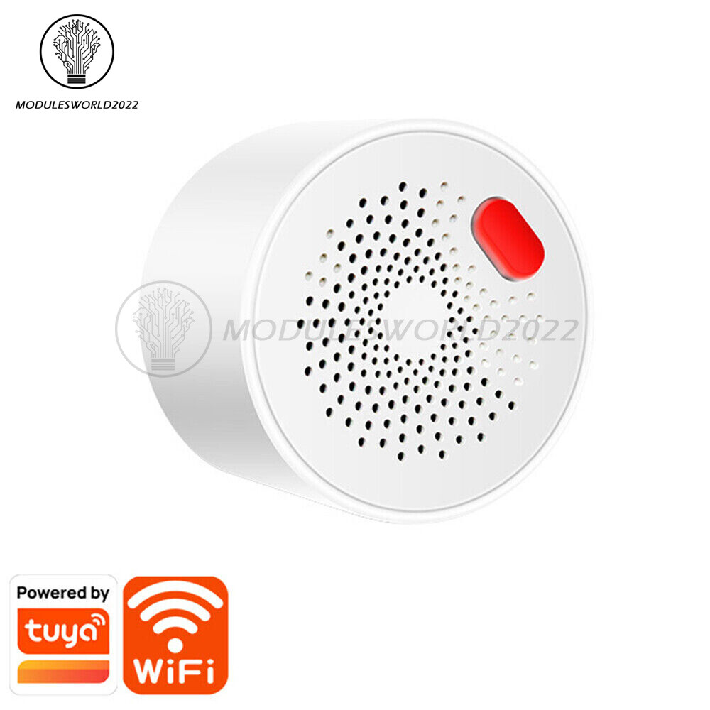 Gas Leak Detector Tuya Wifi Combustible Gas Alarm for Home Natural Gas Sensor