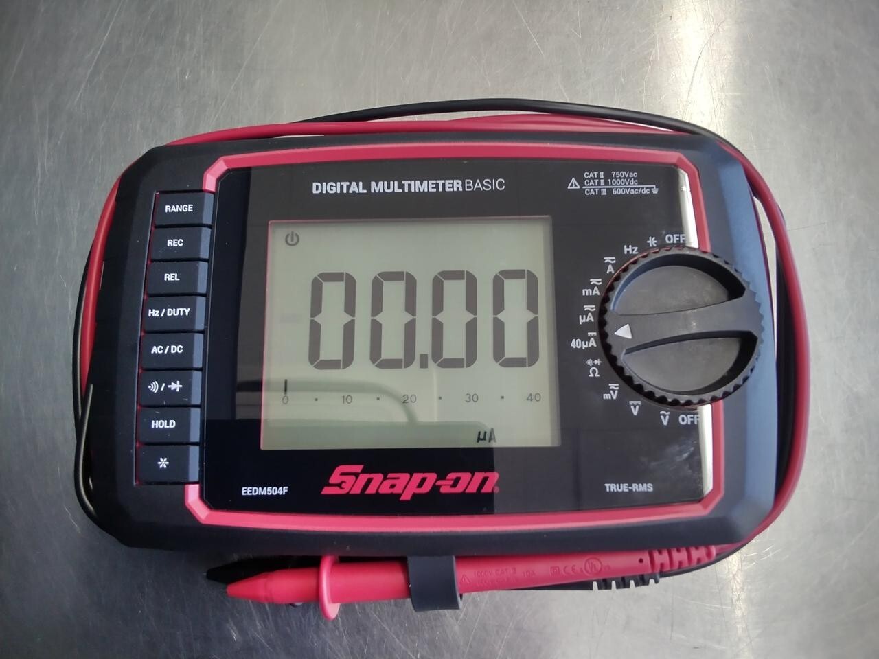 Snap-on EEDM504F Digital Multimeter Used From Japan