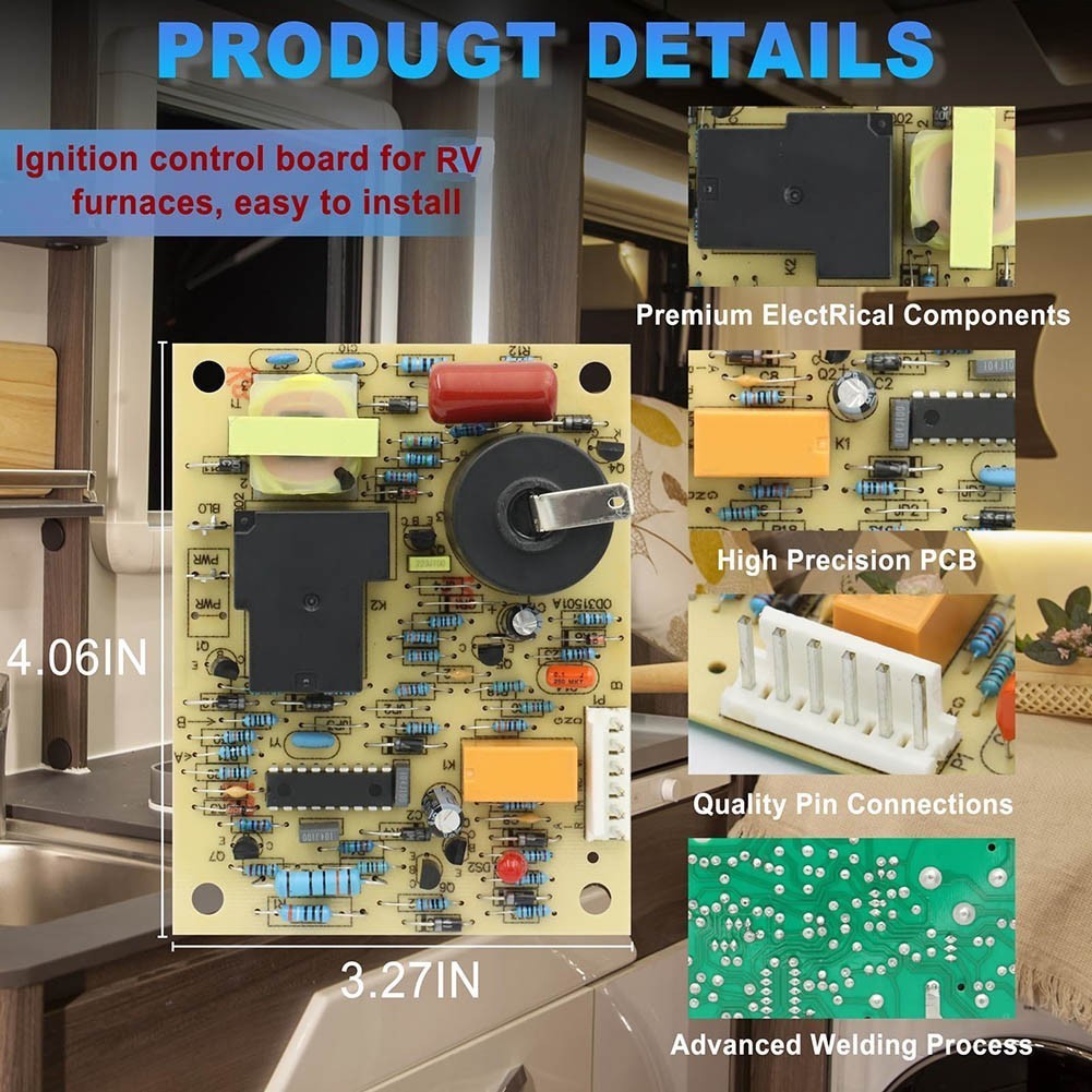 For Atwood For RV Furnace Control Board For 31501 For Hydro Flame Systems