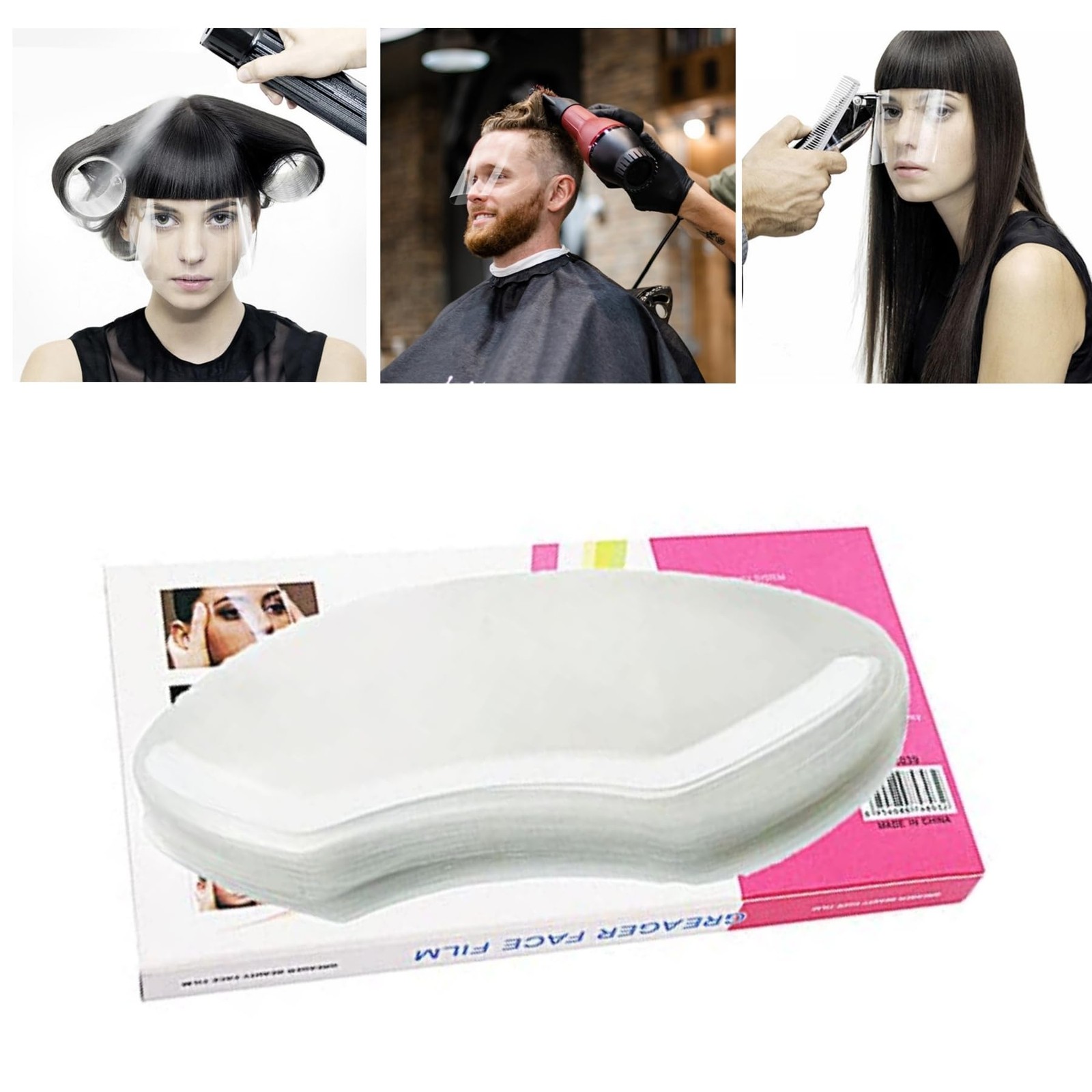 LWBTOSEE 100pcs Eyebrow Shield Disposable Hair 1 Count (Pack of 100), 100
