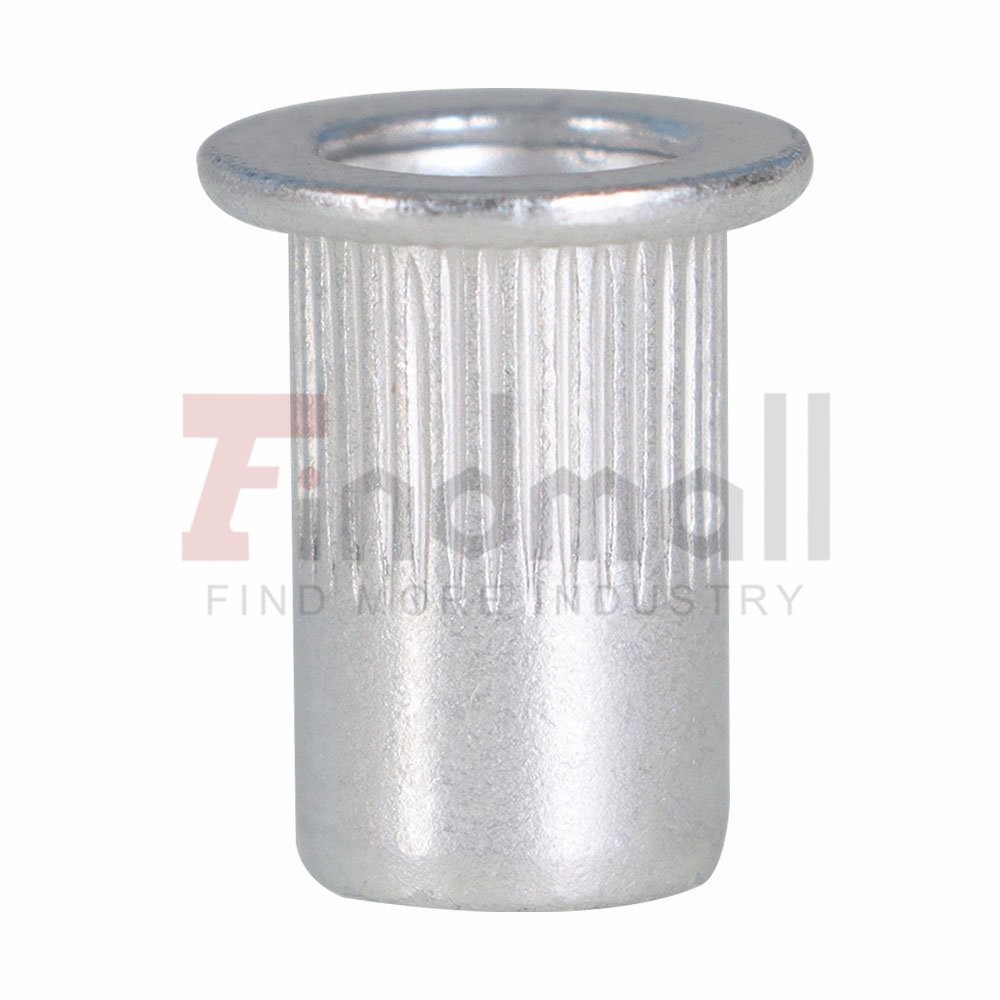 M6 6mm Flat Head Aluminum Rivet Nut rivnut Insert Nut Pack Of 100