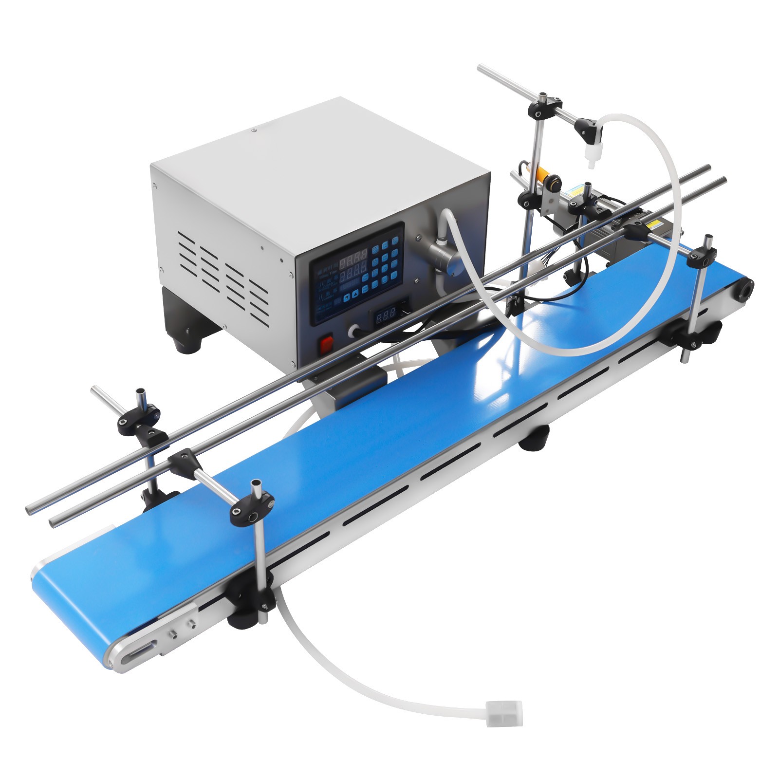 Single Head Automatic Liquid Bottle Tube Filling Machine Digital Control Filler