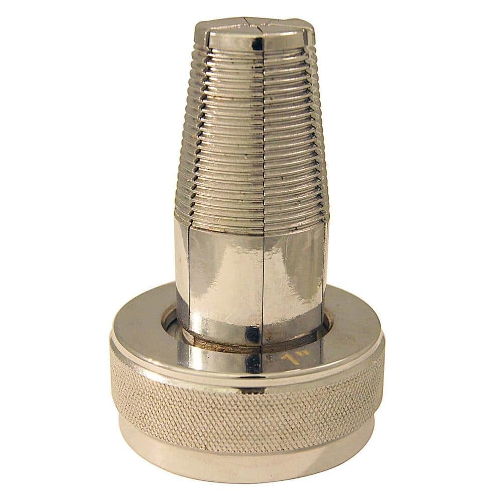 Apollo 1 in. PEX-a EPXHEAD1 Expander Head Silver for Type A PEX Piping Systems