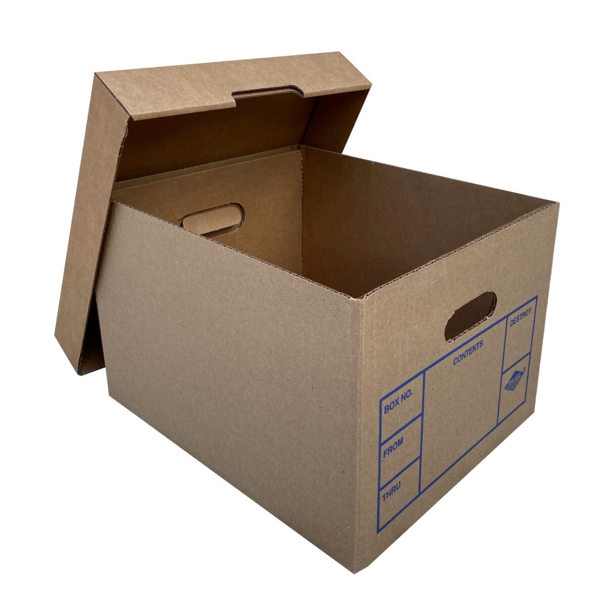 UBMOVE File Boxes 200# Strength, Small, 15 x 12 x 10 Inches, 12 Pack