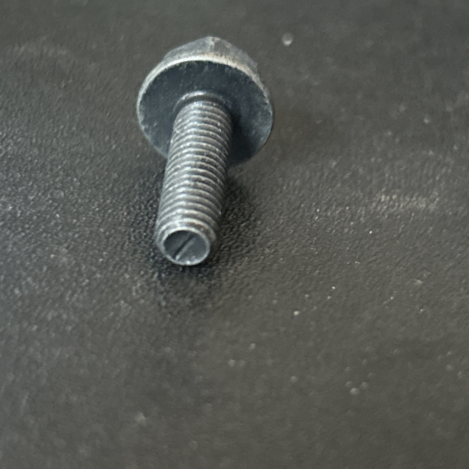 100qty M6-1.0 x 20mm 10.9 Hex Flange Bolts Black Zinc Coated Full Thread