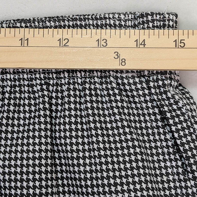 NEW Chef Code Trousers M Black White Houndstooth Chefcore Utilitarian Culinary