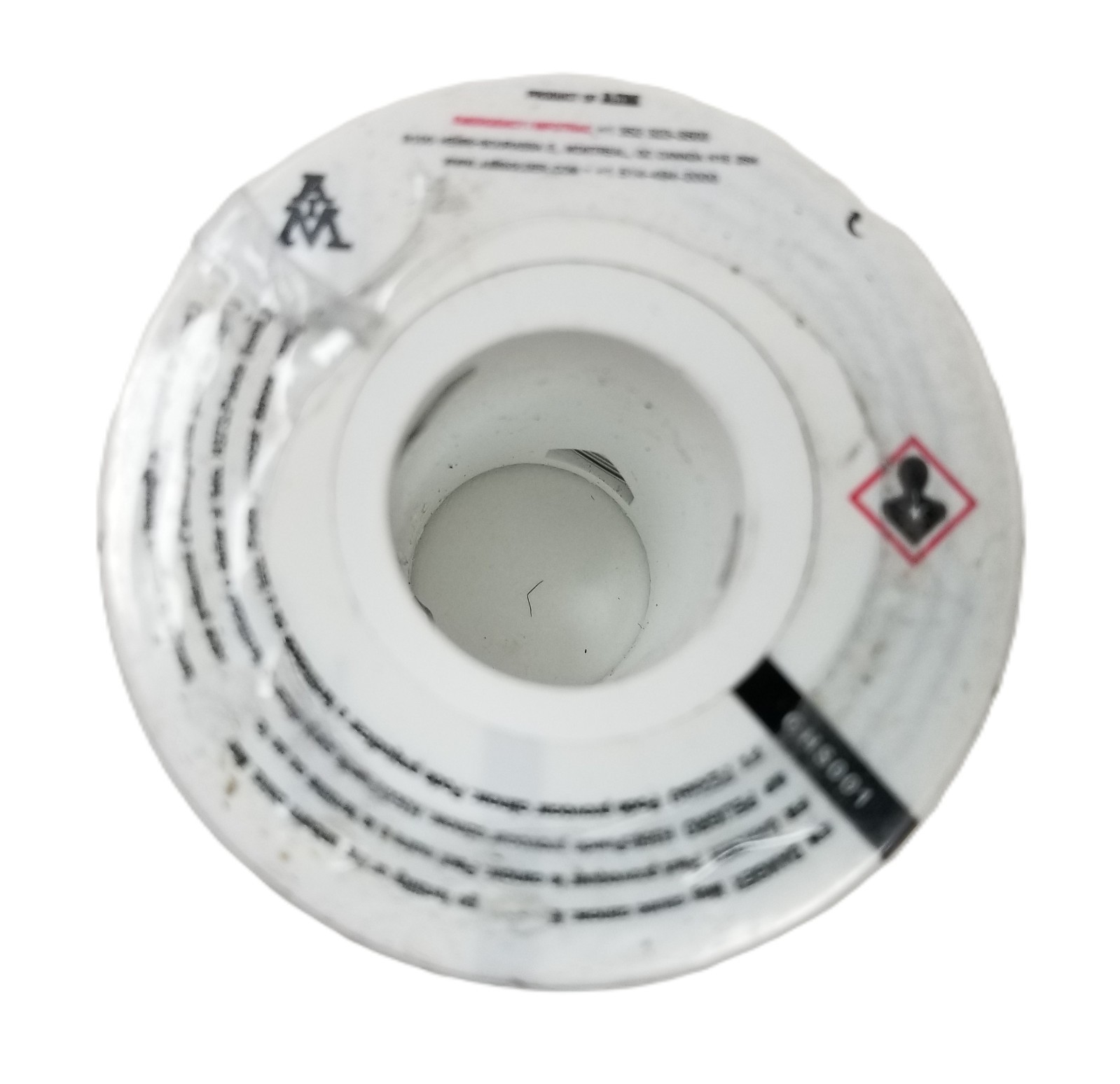 1lb AIM 13368 Wire Solder .015″ 0.38mm Diameter No Clean 2% Glow Core Flux NEW