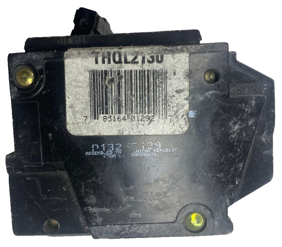 30A GE THQL2130 Circuit Breaker 30 Amp 2 Pole 10kA@120/240V Internal Common Trip