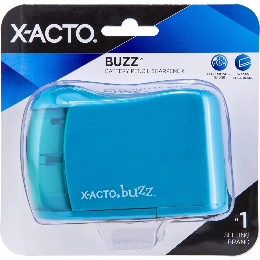 Electric Pencil Sharpener Battery Operated with Auto Stop Multiple Colors