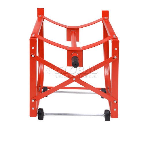 Standard 55 Gallon Drum Cradle with 2-1/2″ Polyolefin Wheels