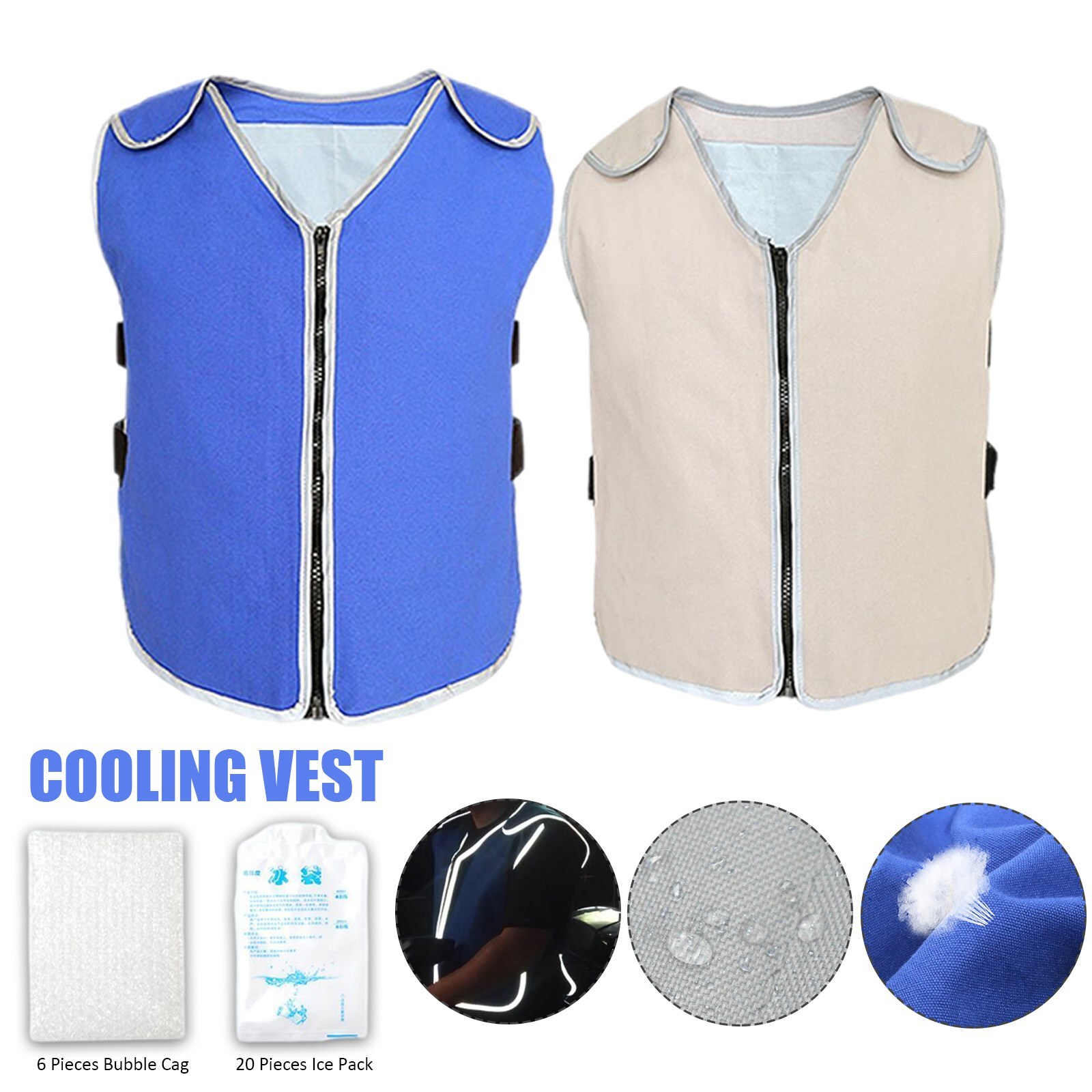 Cooling Sport Vest Summer Cooling Clothing Practical Cooling Vests for Women Man