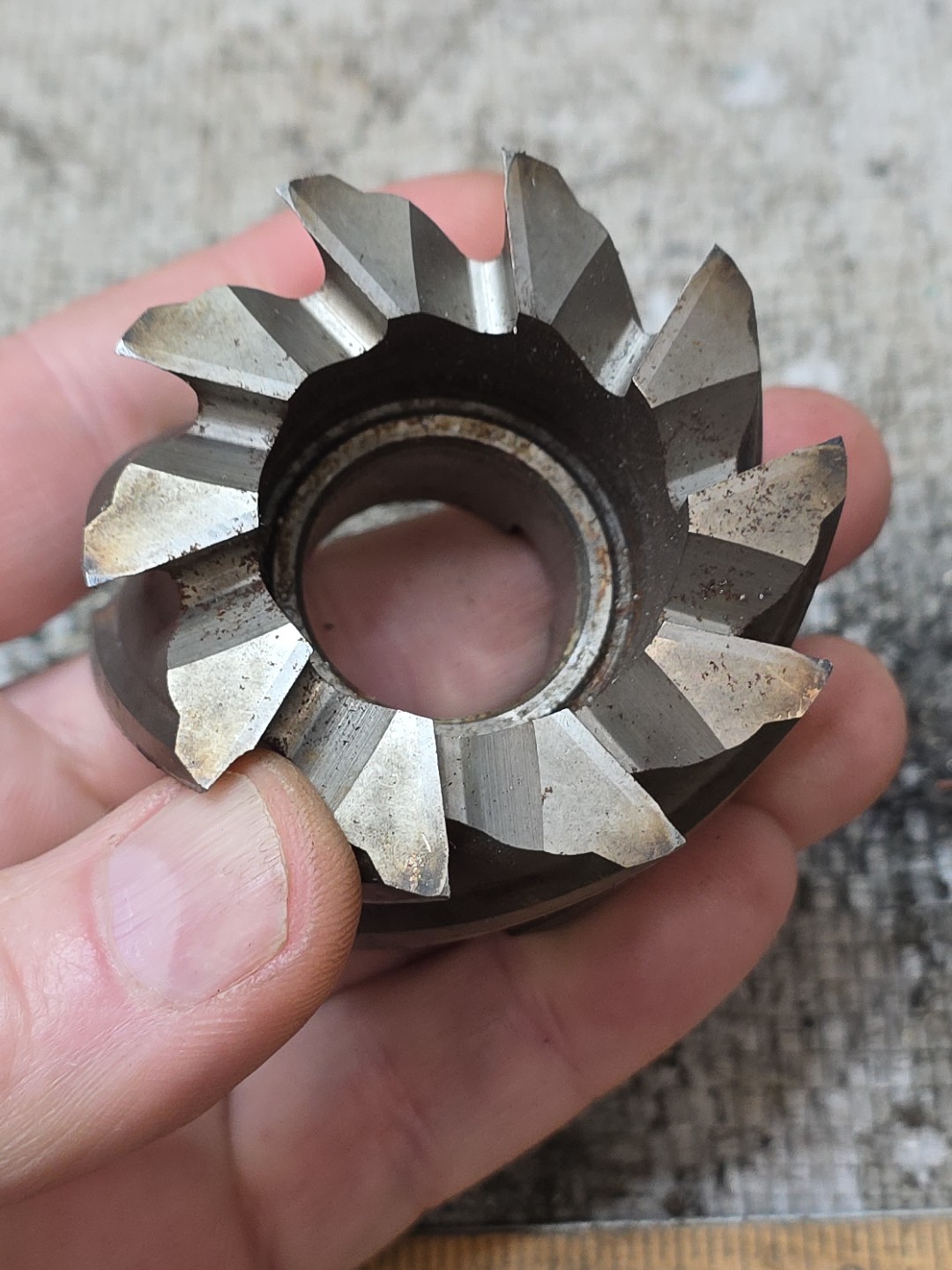 KEO 2.5 × 1.625″ M2 13.603 LD 10 Flute Shell Mill 1.0″ Arbor USED IN EX COND