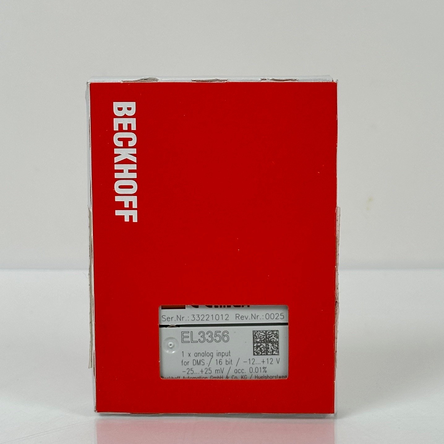 (NEW) Beckhoff EL3356 PLC Input Module EtherCAT – USA Seller (Same Day Shipping)