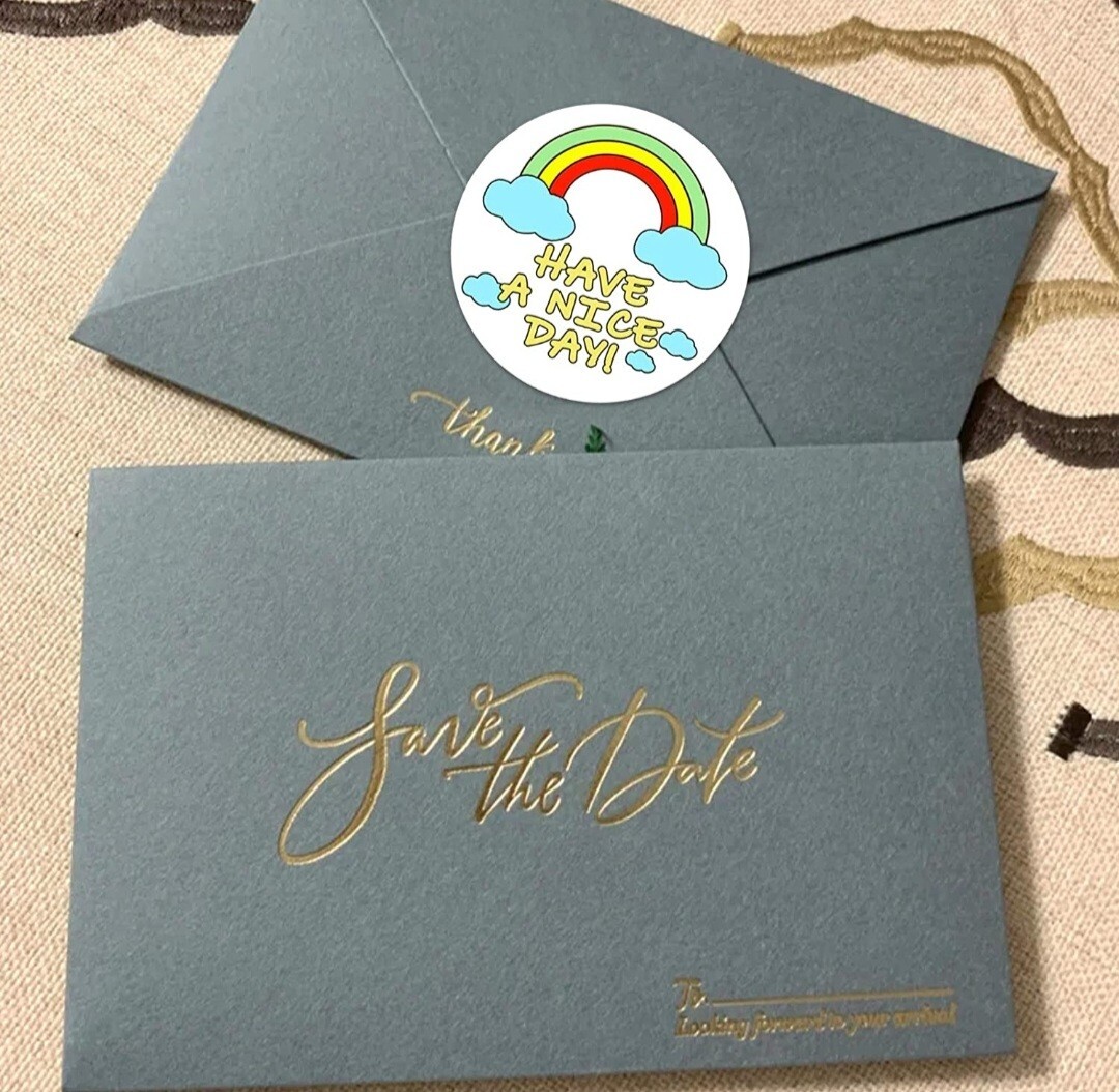 150 THANK YOU Stickers 1.4 x 1.5 – sparkle black