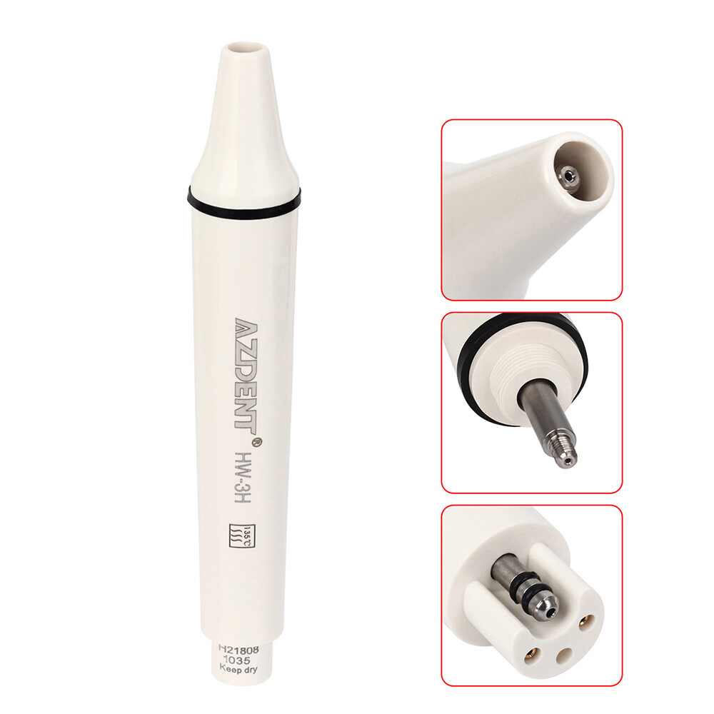 2Pcs Woodpecker Dental Ultrasonic Piezo Scaler HW-3H Handpiece For EMS