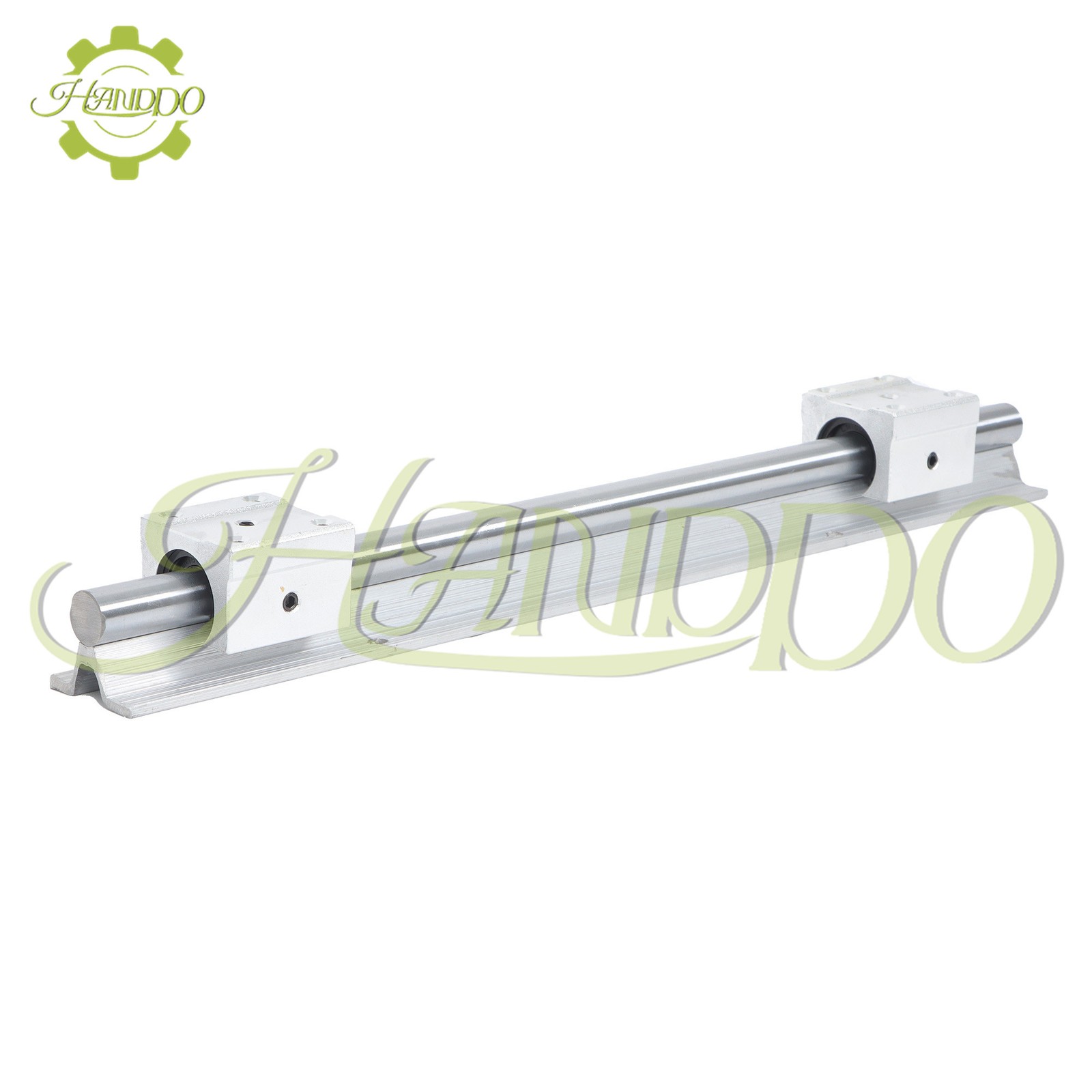 2Pcs SBR16-400mm & 4PCS SBR16UU Carriage Bearing Blocks Linear Bearings 16mm Dia