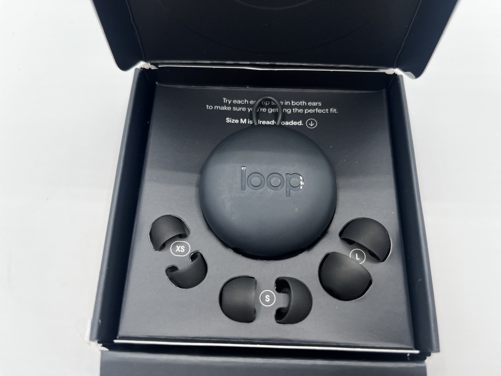 Loop Experience 2 Black Ear Plugs – Stylish Certified Hearing (High-Fidelity)
