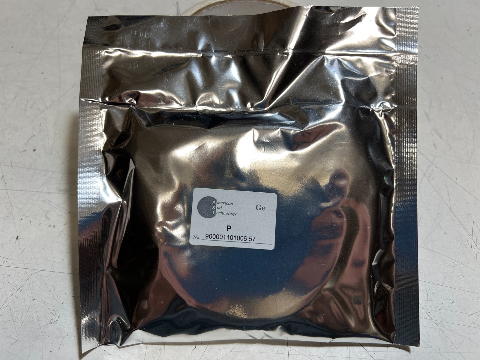 American Xtal Technology Germanium Ge Wafer P-doped 75mm Polished/Ground