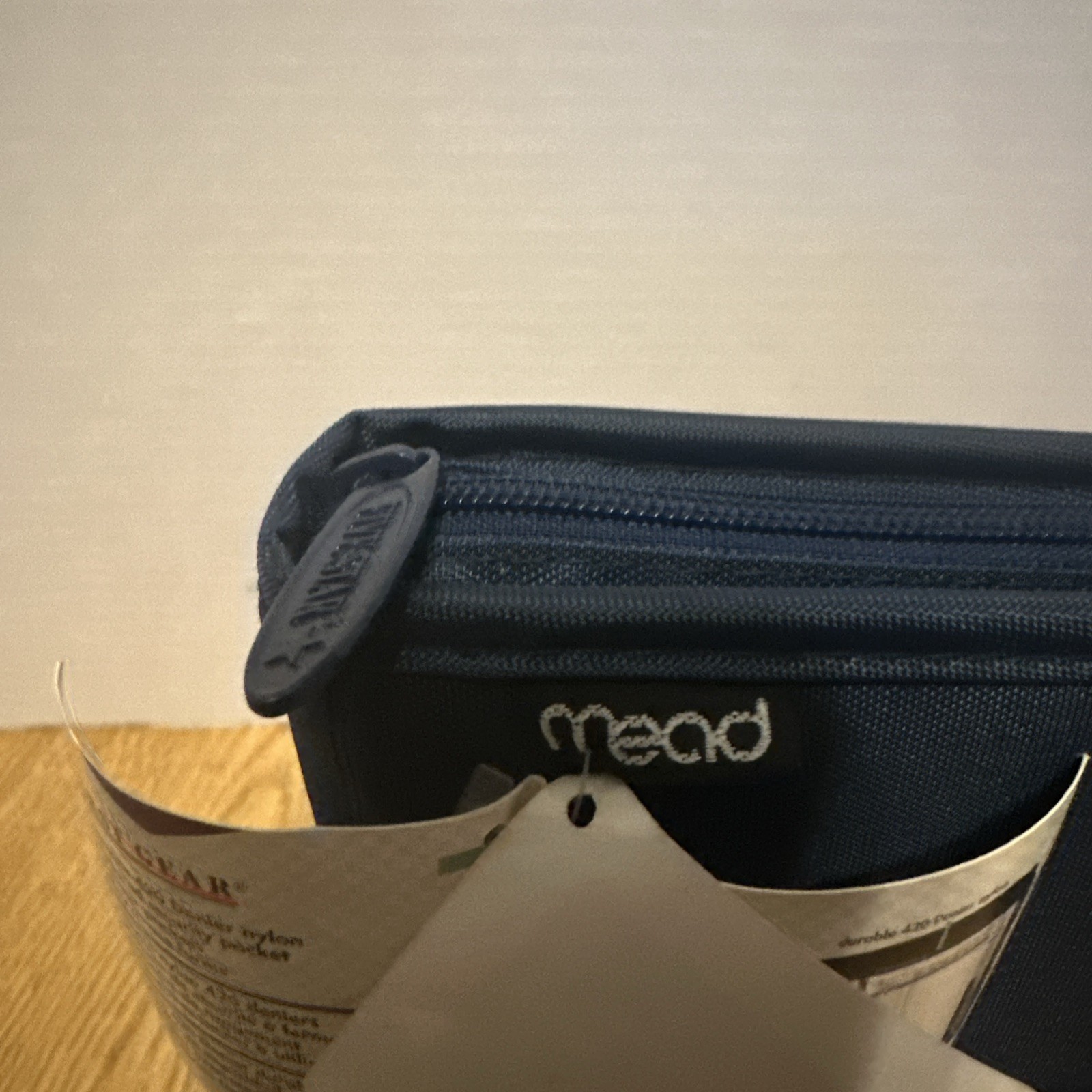 Mead Vtg. Personal Day Timer Five Star Planner Organizer Dark Blue NEW