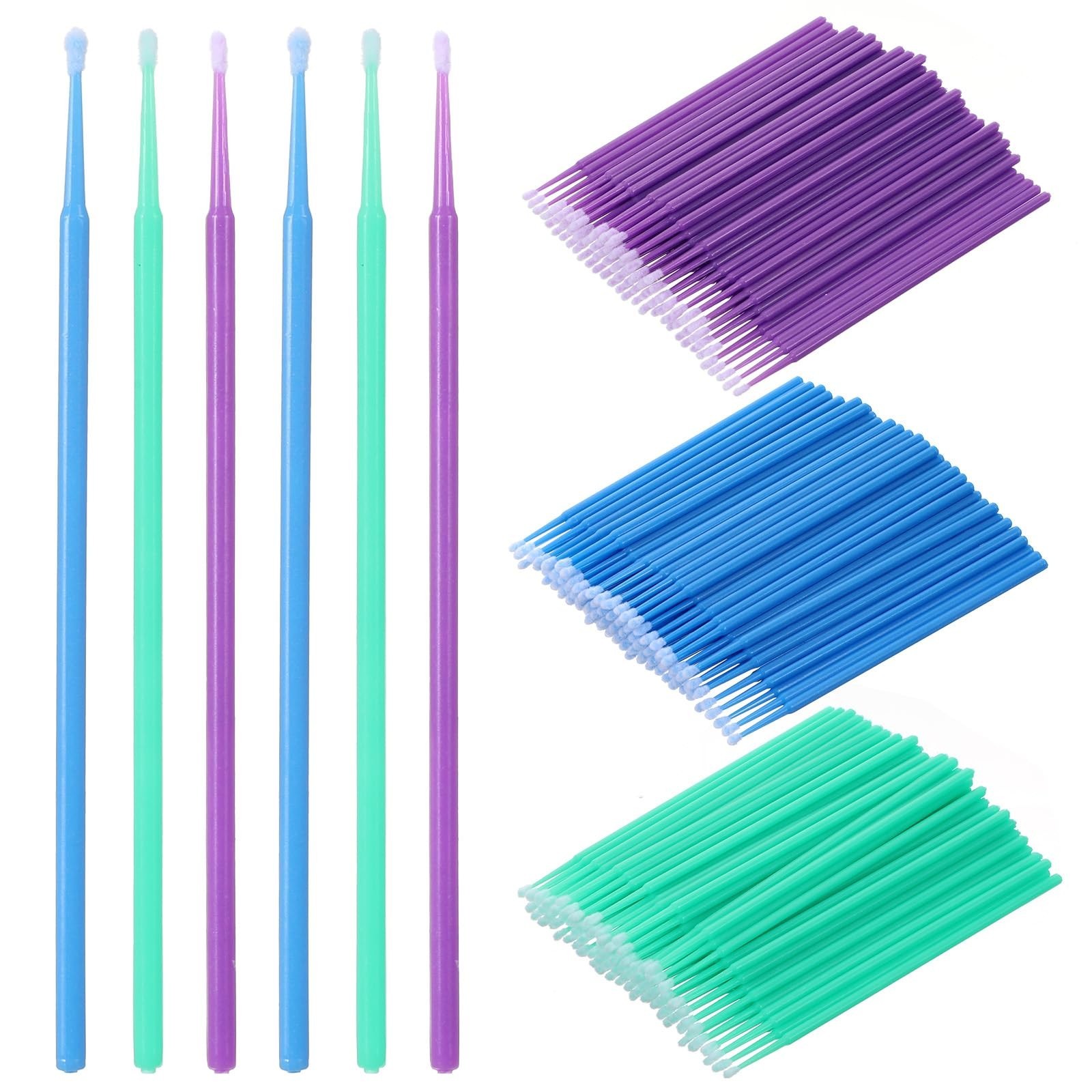300Pcs Micro Applicator Brush,Touch up Paint Brushes for Automotive Paint Chip R
