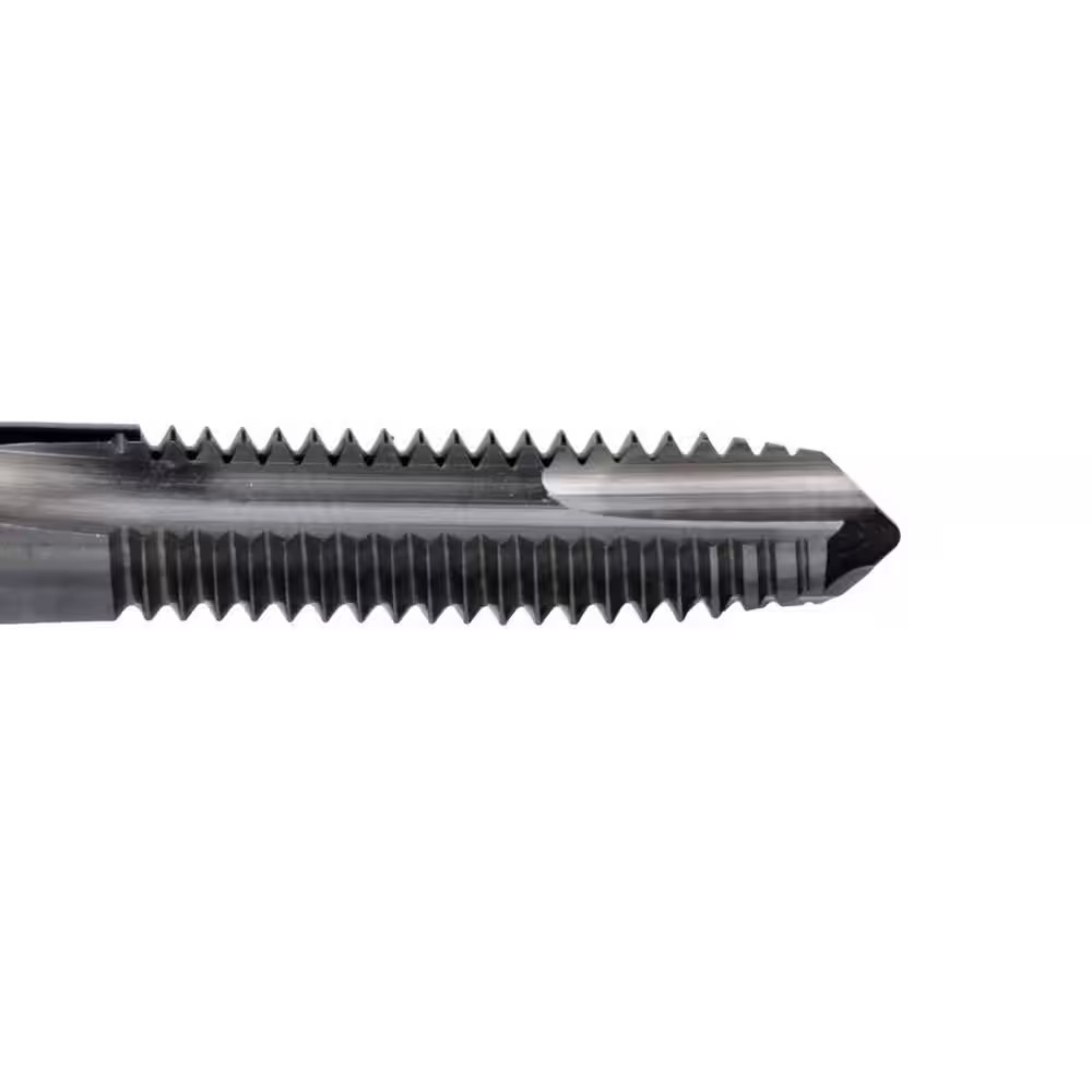 #8-32 High Speed Steel 2-Flute Tap with Spiral Point