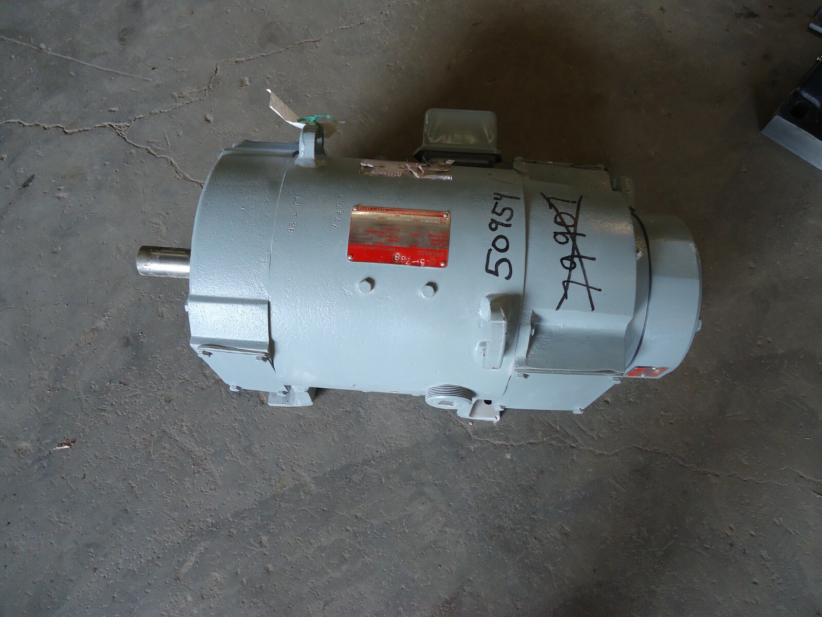 KINAMATIC CD258AT DIRECT CURRENT MOTOR 5 HP 1150/2000 RPM 500 V 50D163EAO14A001