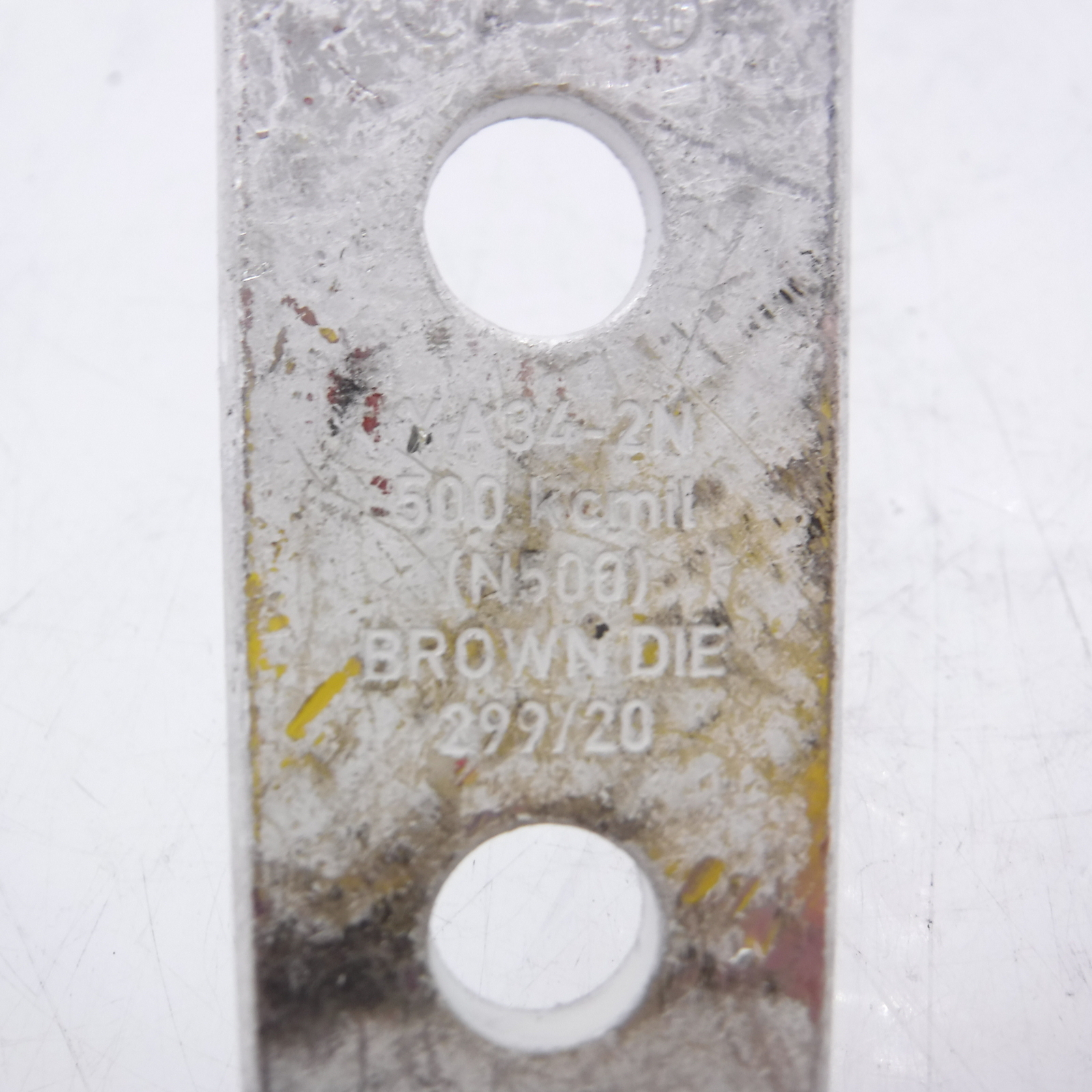 Burndy 500 kcmil Copper Compression Lug Brown Die 20 or 299