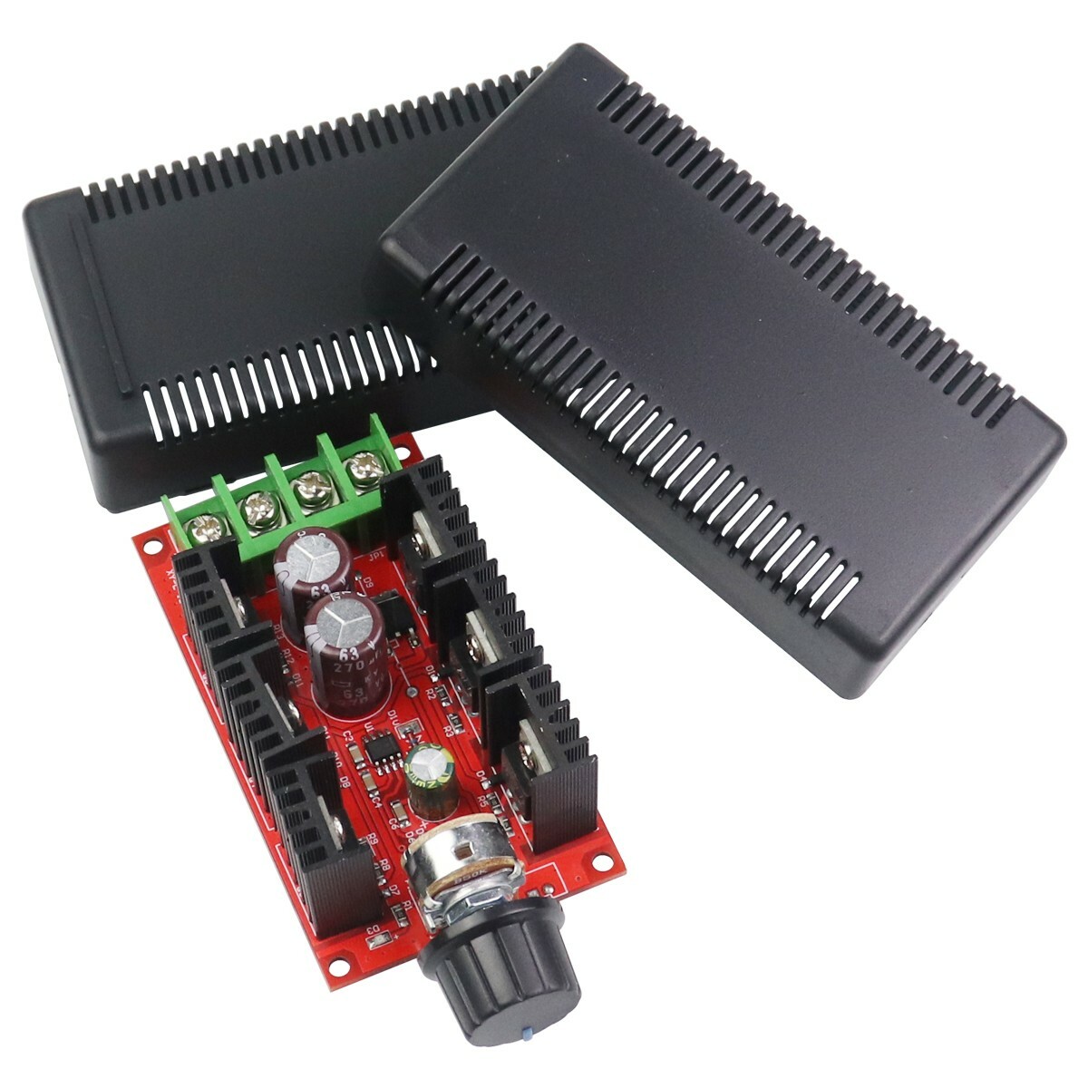 DC 10-50V 40A PWM DC Brush Motor Speed Controller HHO RC 12V 24V 48V 2000W MAX