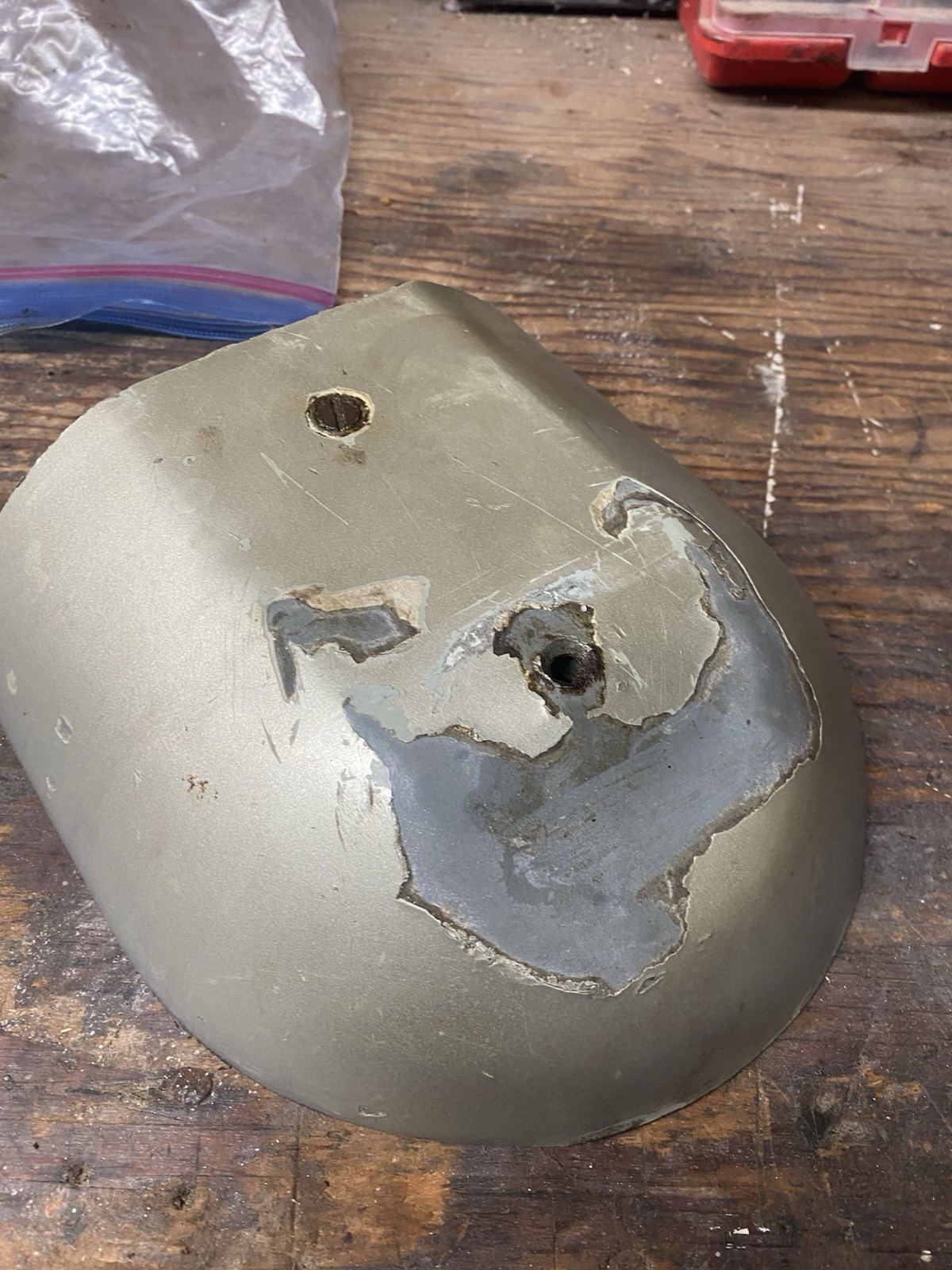 Dented Hobart A200 A120 20 12 Quart Mixer Transmission Case Top Cover + Screw