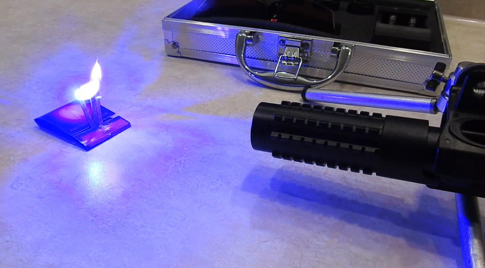 450nm Blue Laser | Storage Case + Safety Goggles | Guaranteed Power! | Ships USA