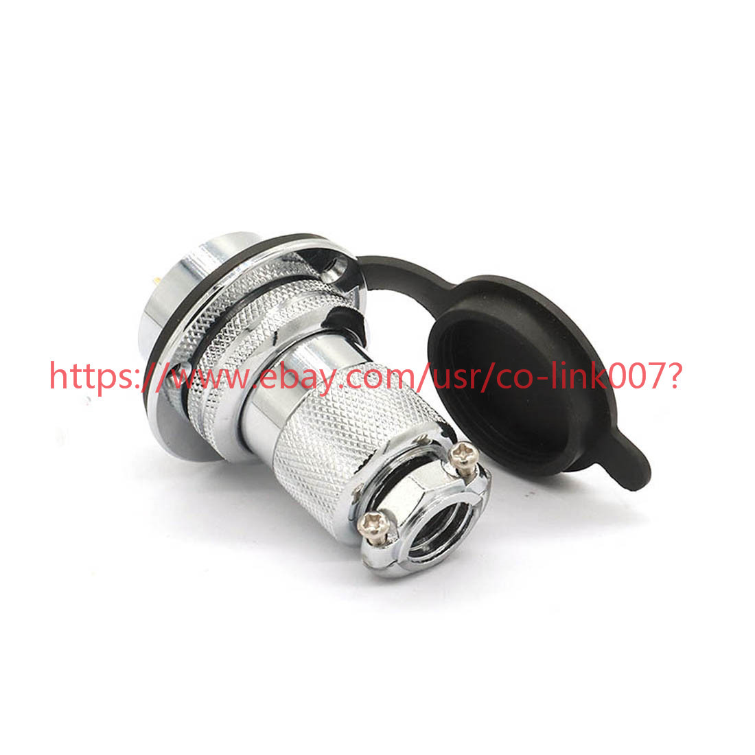 GX30 3Pin XLR Flange Aviation Plug Ham Radio DF30 Panel waterproof Connector