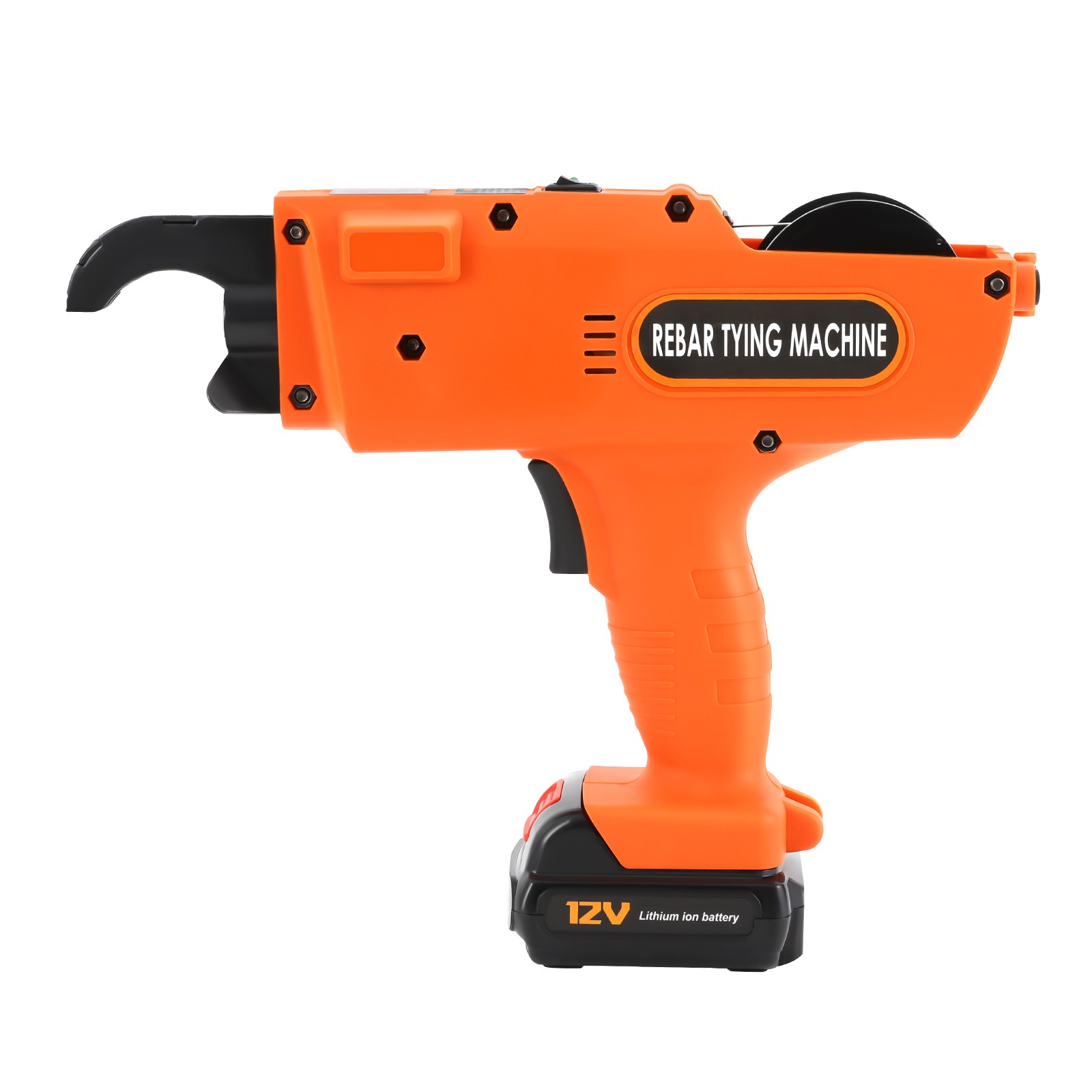 8-34mm Automatic Rebar Tier Tying Machine Handheld Strapping Concrete Tool 12V