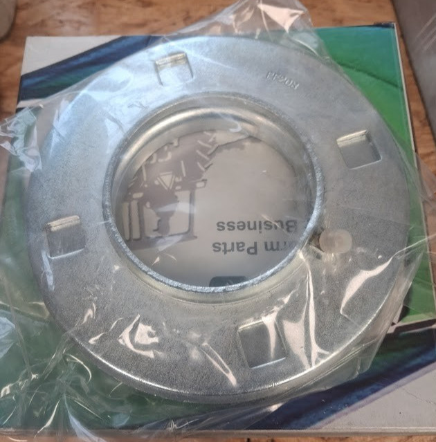 4-Bolt Flange Mount Bearing Housing Pair G80-MSA (PF208)