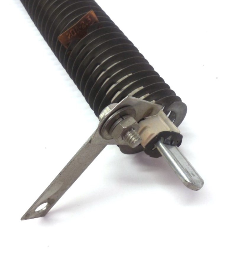 UNKNOWN BRAND ELECTRICAL RESISTOR 20A-2.3, OAL 17 1/4″, 1 3/4″ OAD
