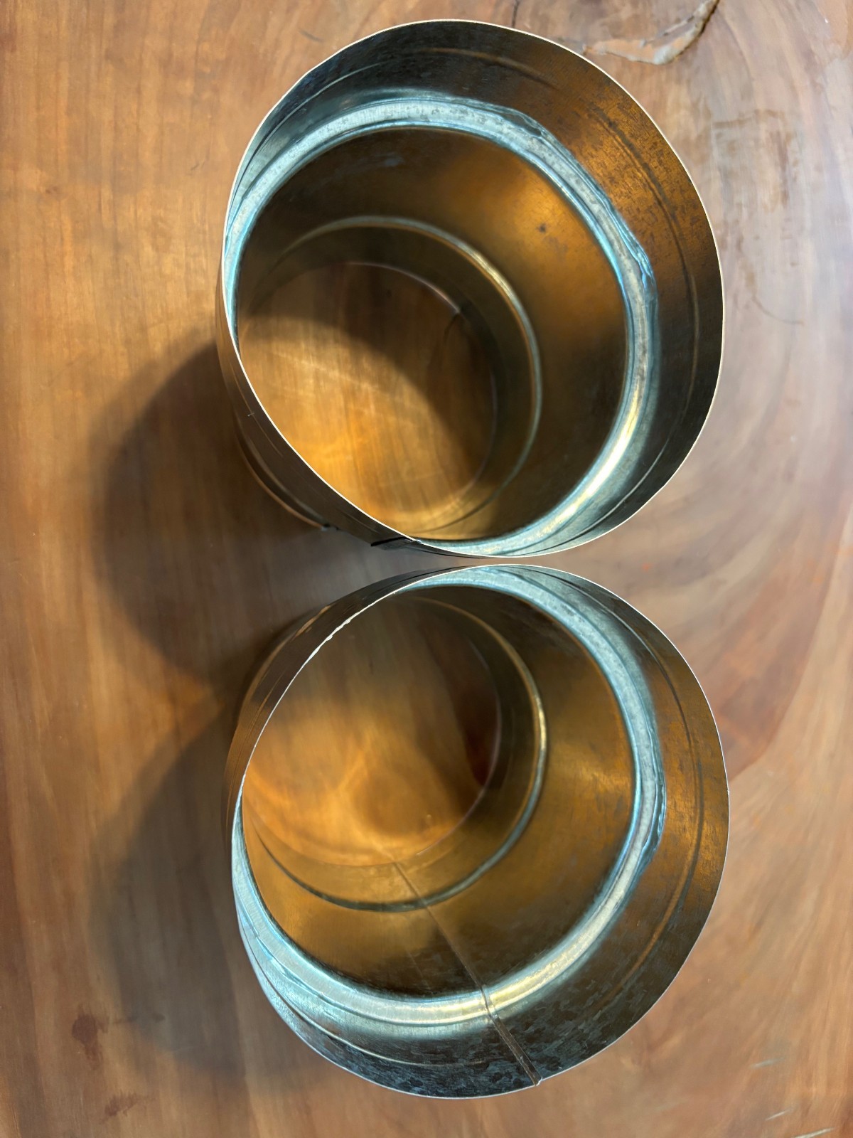 2 – Master Flow 6 in. to 5  Duct Reducers Single Wall Galvanized Duct Reducer