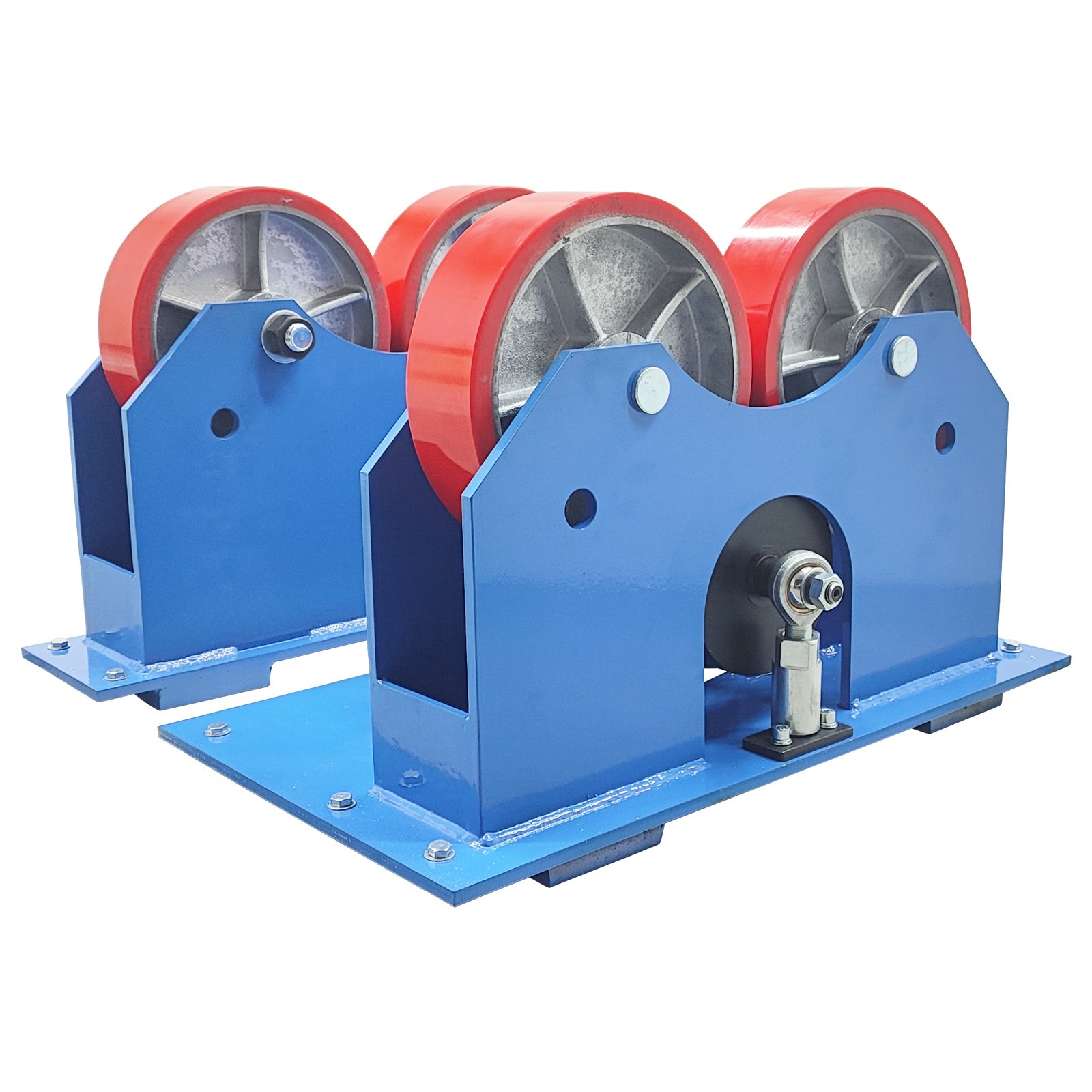 2T Heavy Duty Welding Positioner Roller Stand for Pipe & Vessel Fabrication 110V