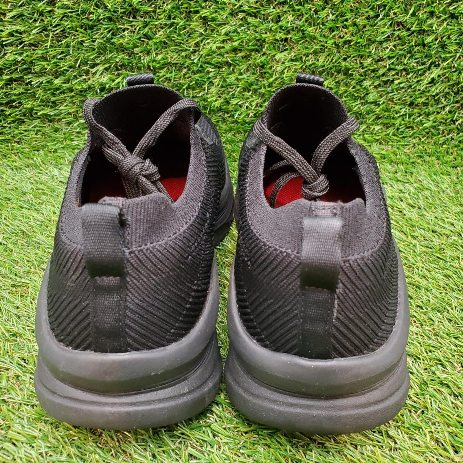 Skechers D’Lux Walker SR Ozema Slip Resistant Work Shoes Black Womens 7.5 WIDE