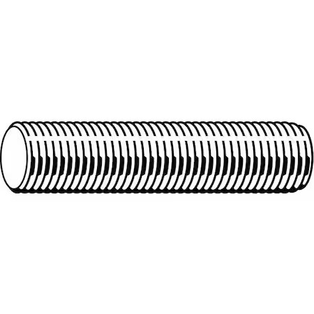 Zoro Select U22180.050.7200 Fully Threaded Rod, 1/2″-13, 6 Ft, Steel, Grade B7,